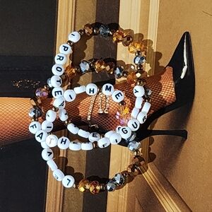 Showgirl Friendship Bracelets Set Of 3